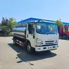 País de Exportación Qingling Isuzu Vehículo de Transporte de Leche de 5-8 Toneladas Cisterna de Leche ISUZU Tanque de Acero Inoxidable de Grado Alimenticio