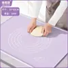 Tapete de Silicone para Sovar Alimentos Tapete para Massa de Pastel Panel e Tapete para Massa Tábua de Corte Doméstica Tapete Isolante Grande Antiderrapante