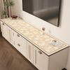 Mesa de Entrada de Lujo Ligero y Gama Alta, Tapete para Mesa, Mesa Lateral, Zapatero, Protector Anti-Suciedad para Gabinete de Vino, Protector de Mesa para TV