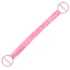 C15 Chicote Shen 56cm22 polegadas 4cm de espessura super longo dildo de cabeça dupla feminino gay puxar pênis C5 cabeça dupla