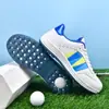 Nuevos zapatos de golf transfronterizos, ligeros y transpirables, para hombres y mujeres, zapatos deportivos para exteriores para adultos con hebilla giratoria