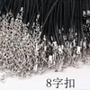 2,0/1,5mm Fabricante Coreano de Corda Encerada Atacado Fio Encerado Coreano Preto Cordão para Joias Acessório Corrente de Pingente