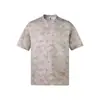2026 Comércio Exterior Verão Nova Camiseta Tie-Dye Retro de Manga Curta Marca Tendência Masculina Solta Moda High Street Camiseta