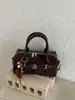 Bolso de Mano para Viaje Diario Transfronterizo Bolso Boston Estilo Nuevo para Mujer Moda Retro Bolso de Viaje de Gama Alta Bolso de Hombro Cruzado