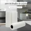 Pano de Lavar Louça Descartável Espessado para Cozinha Seca e Molhada para Remover Óleo Doméstico Absorvente Pano de Limpeza Lavável Pano Preguiçoso