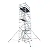 Bloque de Construcción Baofu Combinación Aleación de Aluminio Andamio de Instalación Rápida Plataforma de Trabajo para Escalada Liberación Rápida Resistente a la Carga Fuerte Desmontable