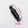 Horquilla Trasera Amortiguador Trasero Scooter Eléctrico Xilop Amortiguador de Resorte Trasero Multicolor Distancia entre Agujeros 110 mm mm Universal