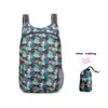 Mochila Plegable Ultraportátil Mochila Casual Ligera Bolsa para Deportes y Viajes Fácil de Doblar y Guardar