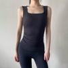 Colete Esportivo Completo Feminino para Corrida com Alças Largas Absorvente de Choque Roupa de Yoga Roupa Íntima Cobertura Afina o Peito Sutiã de Pilates