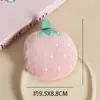 Broche Lindo de Peluche de Dibujos Animados Accesorios de Frutas Sandía Fresa Aguacate Zanahoria Producto Semi-terminado Colgante de Bolsa Acc