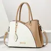 Comércio Exterior Transfronteiriço Taizhou Bolsa Feminina Textura Pingente Bolsa de Ombro Único Transversal Elegante Bolsa de Mão Feminina Bolsa Patchwork Bolsas