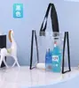 Bolsa tote de PVC transfronteiriça em estoque bolsa tote de plástico transparente bolsa de compras cosmética bolsa jelly formulação de atacado