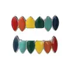 Prótesis Dentales Hip-Hop de Halloween con Circonita Incrustada de Cobre, Decoraciones Coloridas Personalizadas de Rap, Accesorios Divertidos para Dientes Unisex de Fiesta