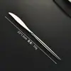 Juego de Cuchillo, Tenedor y Cuchara de Acero Inoxidable 304 Transfronterizo con Mango Pulido Estilo Ballet, Vajilla Occidental de Mango Sólido para Uso en Hotel y Hogar, Cuchillo para Bistec, Cuchara de Postre