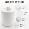 Pegatina autoadhesiva de papel estucado 50*15 mm, papel autoadhesivo impermeable, papel autoadhesivo en blanco imprimible para etiquetas de supermercado