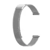 Pulseira Magnética Milanesa Fitbit Luxe Pulseira Dividida de Aço Inoxidável Metal Fitbit Luxe