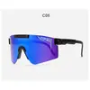Gafas Pitviper Transfronterizas para Mujer, Gafas Deportivas Cortavientos de Alta Gama para Hombre, Gafas de Sol Polarizadas Coloridas para Adultos al Aire Libre