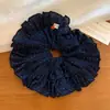 Scrunchie Floral Estilo Floresta para Mulheres, Elástico de Cabelo, Acessório de Cabelo, Novo Elástico de Cabelo Estilo Coreano 2025, Elástico de Cabelo com Laço, Ornamento de Cabelo