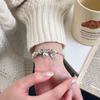 Plata Ruitai Plata Esterlina S925 Nueva Pulsera I Changan Amor Paz para Mujer Amor Lleno de Pequeña Joyería de la Suerte
