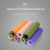 Fabricante de tapetes de ioga por atacado TPE, tapetes esportivos para exercícios físicos, tapetes para casa, podem ser personalizados com logotipo e várias cores disponíveis