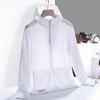 Ropa de verano con protección solar UPF50+ Ice Silk para hombre y mujer, ligera y fina, con protección solar anti-ultravioleta, abrigo de piel, cortavientos.