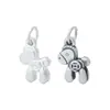 Colgante de Plata Pura S999 Estilo Retro Hazte Rico Pronto Cuerda Trenzada Trenzada con Cuentas Plata Accesorios Material Colgante Zodiaco Caballo