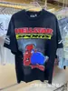 Comercio Transfronterizo Estilo Verano Marca Americana de Moda Hell Hell Star Camiseta de Manga Corta Holgada para Parejas Hombres y Mujeres