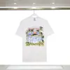 2026 Comercio Exterior Wholesale Marca de Moda Casablanca Otoño e Invierno Nuevo Caliente Camiseta de Manga Corta de 230g para Hombre