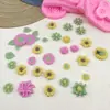 Molde de Silicona Grado Alimenticio Molde Hecho a Mano Margarita Girasol DIY Chocolate Fondant Resistente a Altas Temperaturas Molde para Hornear