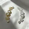 Collar con Colgante de Corazón con Incrustaciones de Circonita, Lazo, Gota de Agua, Cadena para Teléfono, Abalorio Separador, Color Dorado Real que Conserva el Color, Accesorios DIY