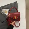 Bolsas de Alta Gama para Mujer Otoño e Invierno 2025 Nuevo Popular Versátil Color de Contraste Bolso Cruzado Muy Popular Bolso de Hombro Caja Bolso Cuadrado Pequeño
