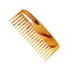 Peine de moda Dangmei para peinar el cabello peine de dientes grandes peine pseudo-ginseng peluquería peine de textura para cortar el cabello peine para cabello lacio barbería hogar