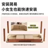 Escritorio de madera maciza, escritorio de estudio para dormitorio, escritorio pequeño para oficina en apartamento, escritorio para computadora en casa, escritorio simple para escribir en sala de estudio
