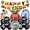 Nuevo Globo de Aluminio Bebé Yoda de Star Wars Escena de Fiesta de Cumpleaños Infantil No Se Puede Decorar Globo al por Mayor