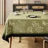Mantel Estilo Americano, Impermeable y a Prueba de Aceite, No Requiere Lavado, Nuevo Modelo 2026, Lujo Ligero, Atmósfera de Alta Gama, Mantel para Mesa de Comedor Estilo Retro Pastoral