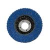 3 polegadas 75MM venezianas pequena folha de moagem pneumática cobertura de malha de aço inoxidável ângulo folha de moagem pano de esmeril calcinado impulsor