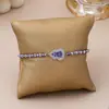Pulsera de Amatista con Cuentas en Forma de Calabaza, Microincrustaciones de Circonita, Estilo Chino de Moda para Verano, Pulsera Sencilla y de Alta Gama para Mujer