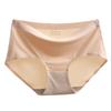Ropa Interior de Mujer de Malla Transpirable Sin Costuras de Seda de Hielo de Una Pieza de Cintura Media Hueca Sexy Calzones Delgados Venta Directa de Fábrica