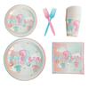Promoção Relâmpago Guardanapos Estampados de Aniversário Jantar de Festa Letra Pratos Descartáveis Pratos de Papel Copos de Papel Utensílios de Mesa Pratos de Piquenique