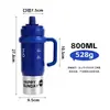 Taza Ice Buster de Cerámica y Acero Inoxidable Personalizada de Gran Capacidad Aislamiento Térmico Aislamiento Frío Taza Ice Buster de Gran Capacidad Taza Ice Buster para Coche