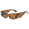 Gafas de sol de estilo nuevo y moderno para chicas a la moda, populares entre los influencers europeos y americanos, elegantes para exteriores, protección solar, montura cuadrada, gafas de sol versátiles