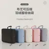 Conjunto de Armazenamento em Tecido com Memória Antirrugas Mala de Viagem Armazenamento de Roupas Resistente a Rasgos Sem Amassados Impermeável e à Prova de Umidade