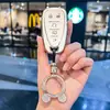Adecuado para llaveros de Chevrolet: Cruze, Malibu, Spark, Equinox, Malibu XL, tarjetero para llaves de mujer con hebilla
