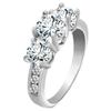 Moda europeia e americana novo anel de zircônia atmosférico personalidade alto brilho anel de casal anel de cauda de diamante atacado feminino