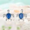 Nuevos Pendientes Cao Shi Amazon para Mujer, Joyería de Tortuga Brillante y Linda, Venta al por Mayor Directa de Fábrica, Estilo Popular Diario