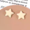 Acessório de Peça para Patch Estrela de Cinco Pontas Colorido Macaron, Aveludado, Fresco, Doce e Versátil, Base Plana