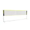 Marco de red de bádminton portátil Padiying Diseño reflectante para interior y exterior Estable y duradero Red estándar para exteriores y hogar