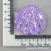 DIY Sequin Cream Glue para Refrigerador Carcasa Grande para Teléfono Accesorios de Resina Parche de Vieira Colgante Llavero