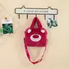 Bolsa de Peluche Kuromi Sanrio Linda al por Mayor, Bolsa Portátil de Muñeca para Maquillaje, Muñeco para Máquina de Garra Infantil, Regalo de Cumpleaños
