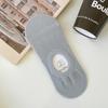 Calcetines de Barco para Mujer Verano Delgados Color Puro Calcetines de Algodón Estilo Japonés Boca Baja para Mujer Antideslizantes Calcetines Invisibles Zhuji Calcetines de Mujer al Mayoreo